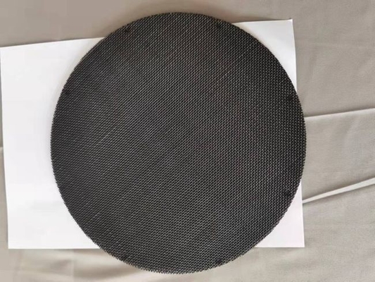 12x64 netwerk 30x150 Mesh Black Wire Cloth Discs voor Filter/Motor