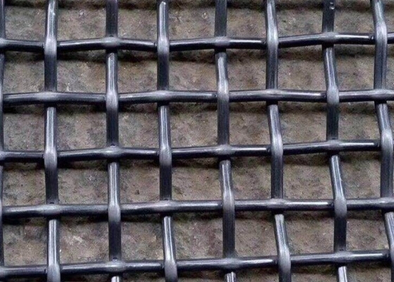 5.0mm Draad 30mm het Openen ijzer Geplooide Draad Mesh For Mining Industry