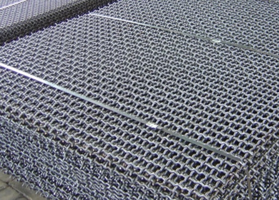 3.0mm Diameter Geplooide Draad Mesh Crimped Wire Screen 25m 30m Lengte